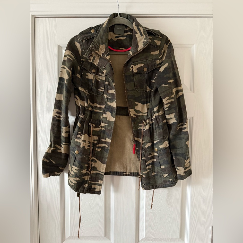 Quinn Camo Utility Jacket